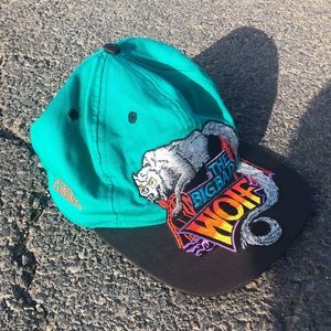 Vintage big bad wolf bush gardens hat